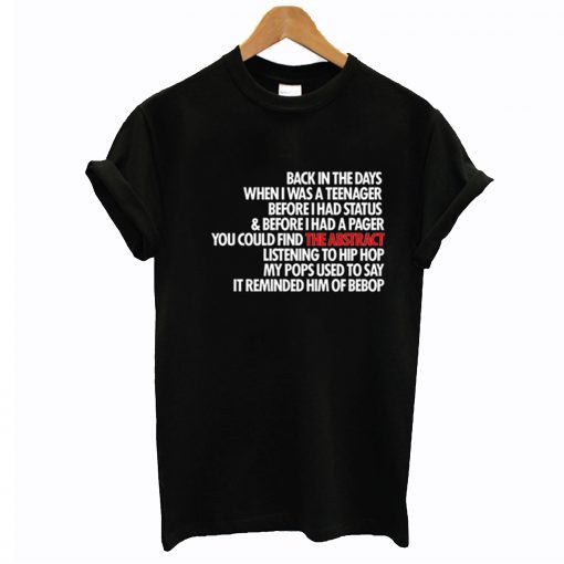 Alife Lyrics To Go T-Shirt (GPMU)