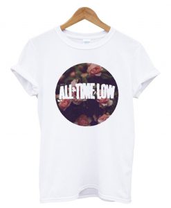 All Time Low Floral Band Merch T-Shirt (GPMU)