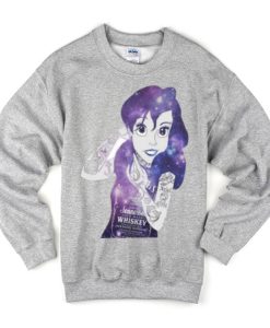 Ariel Little Mermaid Galaxy Sweatshirt (GPMU)