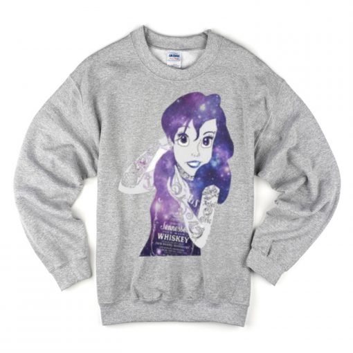 Ariel Little Mermaid Galaxy Sweatshirt (GPMU)