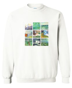 Art Grid Of Claude Monet Sweatshirt (GPMU)