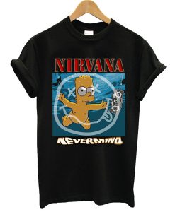 Bart Simpson Nirvana Nevermind T-Shirt (GPMU)