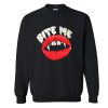 Bite Me Vampire Lips Sweatshirt (GPMU)