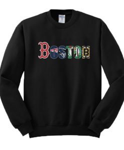 Boston Red Sox New England Patriots Celtics Bruins Sweatshirt (GPMU)