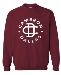 Cameron Dallas Magcon Boys Maroon Sweatshirt (GPMU)