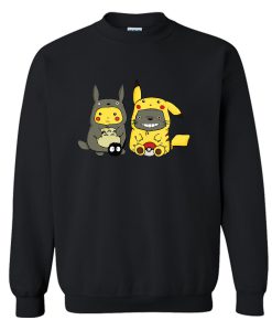 Funny Totoro Pikachu Sweatshirt (GPMU)