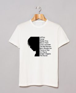 Game of Thrones Arya Stark’s Kill List T-Shirt (GPMU)