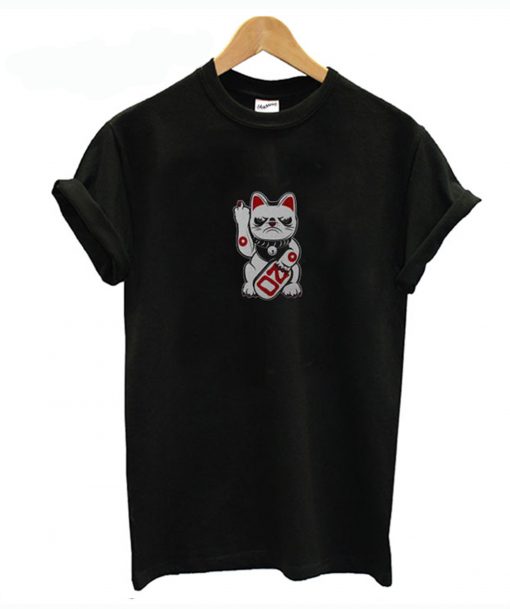 Grumpy Bad Lucky Cat T Shirt (GPMU)