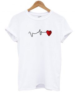 Heart Beat Custom Design T Shirt (GPMU)