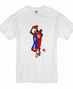 Kobe Bryant Block On LeBron James T-Shirt (GPMU)