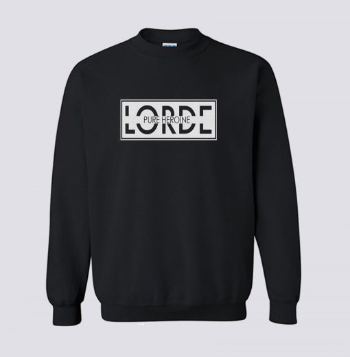Lorde Pure Heroine Sweatshirt (GPMU)