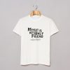 Music Is My Only Friend Ringer T-Shirt (GPMU)