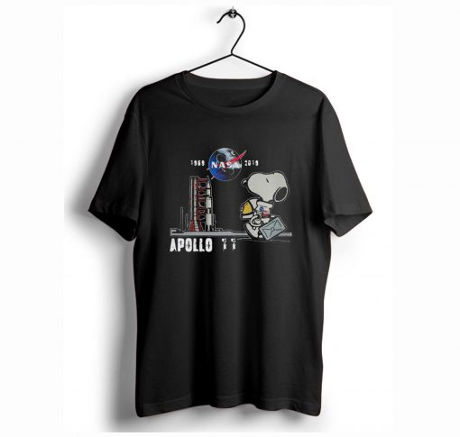 Nasa 1969 2019 Apollo 11 Astronaut Snoopy T-Shirt (GPMU)