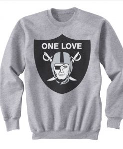 One Love Oakland Raiders Sweatshirt (GPMU)