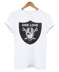 One Love Oakland Raiders T Shirt (GPMU)