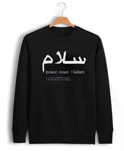 Salam Peace Definition Sweatshirt (GPMU)