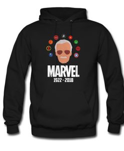 Stan Lee Marvel R I P 1922-2018 Hoodie (GPMU)