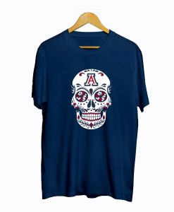 Sugar Skull University of Arizona T Shirt (GPMU)