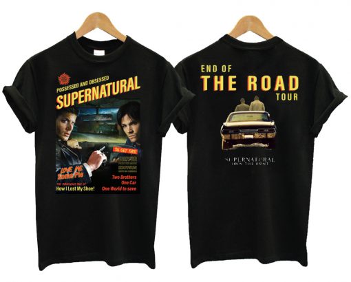 Supernatural End of the Road Black T Shirt (GPMU)