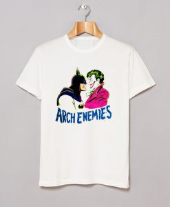 80s Batman The Joker Arch Enemies DC Comics T-Shirt (GPMU)