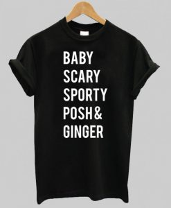 Baby Scary Sporty Posh & Ginger T Shirt (GPMU)