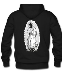 Badwood Virgin Mary Hoodie Back (GPMU)