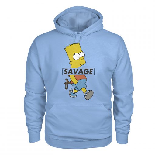 Bart Simpson Savage Hoodie (GPMU)