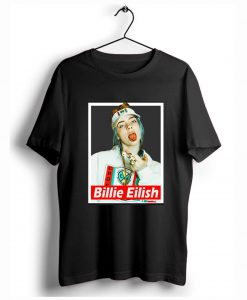 Billie Eilish Pop Streetwear Men T Shirt (GPMU)