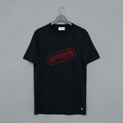 Black approved T-Shirt pu