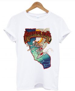 Grateful Dead Surfing Skeleton T Shirt (GPMU)