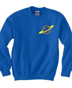 Green Alien Pizza Planet Sweatshirt (GPMU)