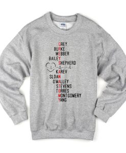 Grey Burke Webber Bailey Shepherd Sweatshirt (GPMU)