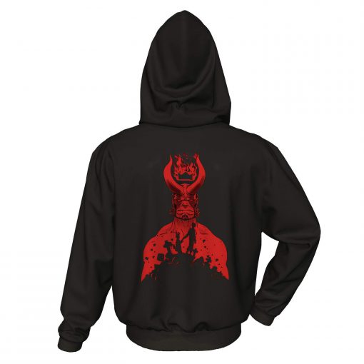 Hellboy Back Hoodie (GPMU)