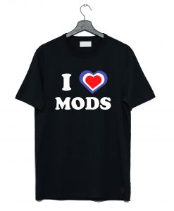 I Love Mods T-Shirt (GPMU)