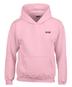 I’m Gay Pink Hoodie (GPMU)