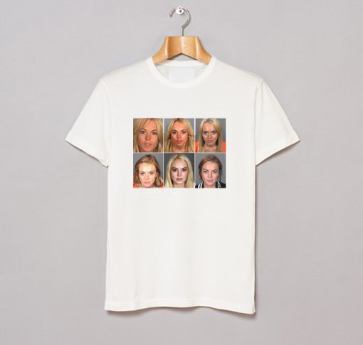 Lindsay Lohan Mugshots T Shirt (GPMU)