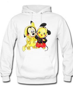 Mickey Mouse And Pikachu Hoodie (GPMU)