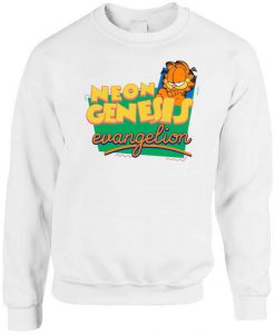 Neon Genesis Evangelion Garfield Parody Sweatshirt (GPMU)