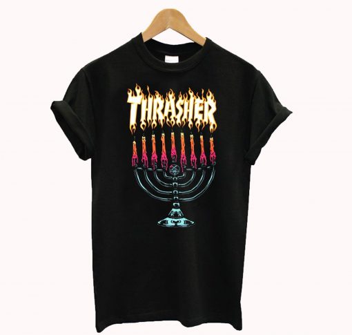 Thrasher Menorah T Shirt (GPMU)