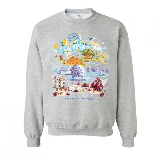 Walt Disney World Discover The Magic Sweatshirt (GPMU)