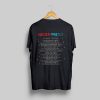 Weezer & Panic At The Disco Summer Tour 2016 T-Shirt Back (GPMU)