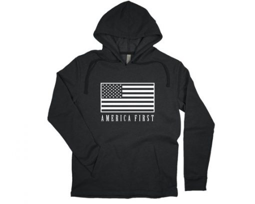 AMERICAN FLAG hoodie PU27