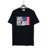 American Flag Cigars Whiskey Guns And Freedom T-Shirt (GPMU)