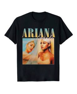 Ariana Grande 90s Vintage Black T-Shirt (GPMU)