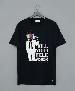 Banksy Kill Your Television Short-Sleeve T-Shirt (GPMU)