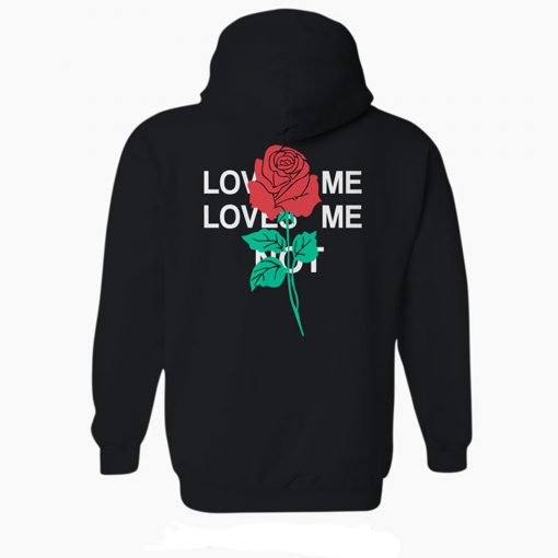 Black Loves Me Loves Me Not Hoodie (GPMU)