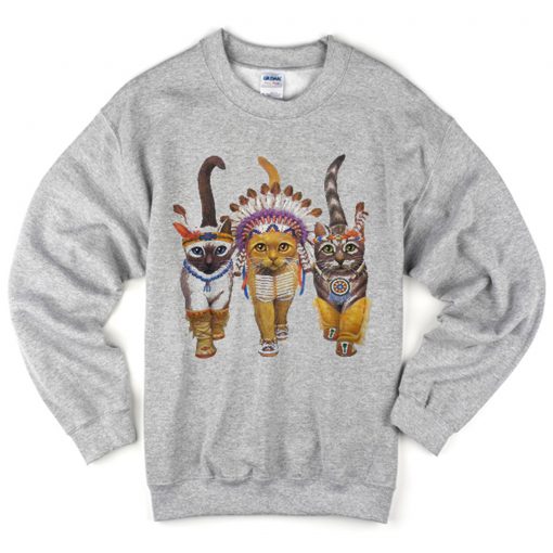 Cat Indians Sweatshirt (GPMU)