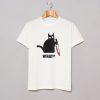 Cat With Knife T-Shirt (GPMU)