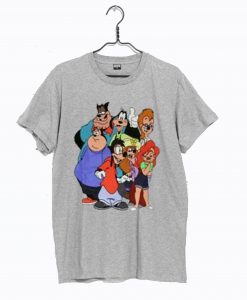 Details about Disney A Goofy Movie 90's Retro Gray T-Shirt (GPMU)