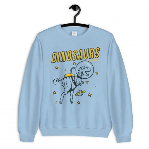 Dinosaurs In Space Tyrannosaurus Rex Sweatshirt PU27